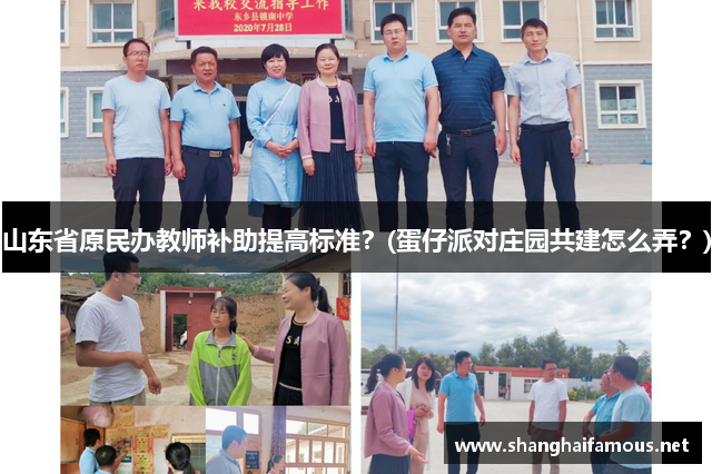 山东省原民办教师补助提高标准？(蛋仔派对庄园共建怎么弄？)