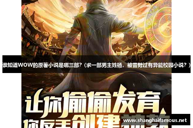 谁知道WOW的原著小说是哪三部？(求一部男主姓杨，被雷劈过有异能校园小说？)